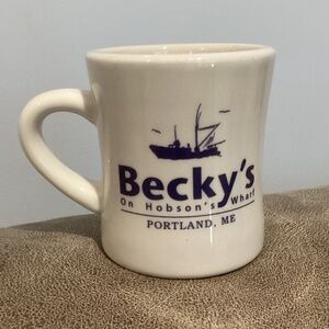 Diner mug Becky’s Portland Maine